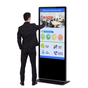 65-inch Infrared Touch LCD Android Freestanding Digital Signage