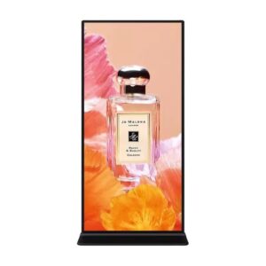 75 inch Indoor LCD 4K UHD Floor Stand Digital Signage