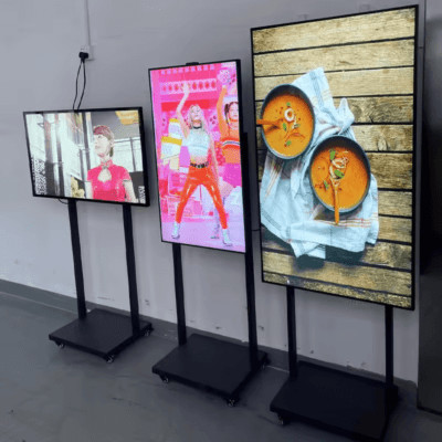 Floor stand digital signage