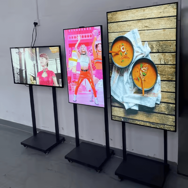 Floor stand digital signage