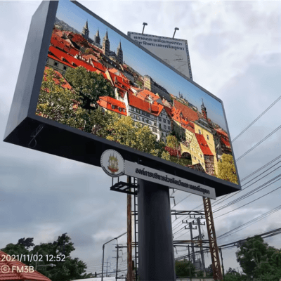 Outdoor advertising machine