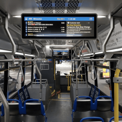 Custom Bus LCD Display