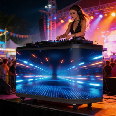 Flexible LED Curve Screen