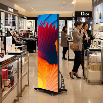 Indoor Floor Standing LED Poster