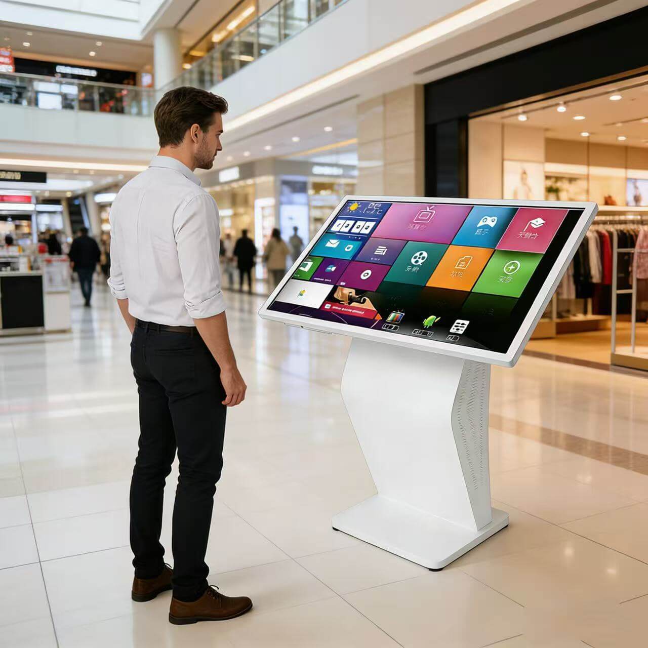 Interactive Digital Signage Kiosk