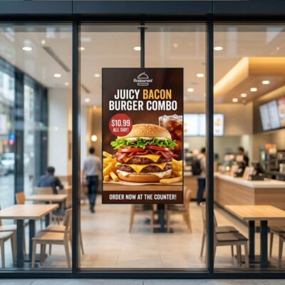 Wall Mounted Advertising Screen (2)