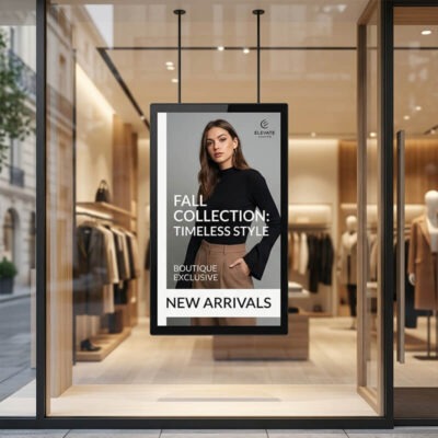 Wall Mounted Advertising Screen (3)